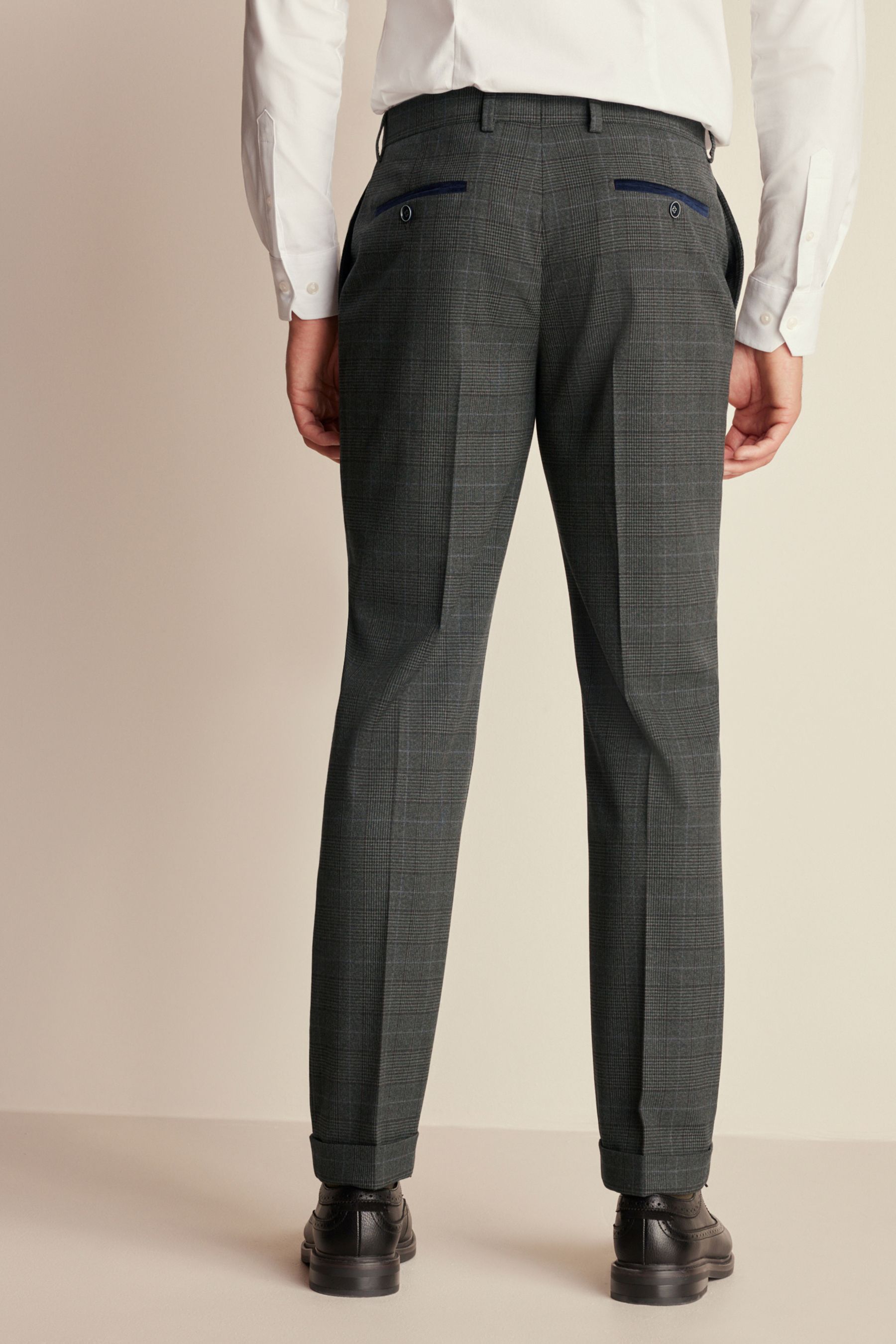Pantalon carreaux vert best sale