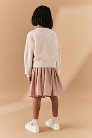 Pink Ballet Style Wrap Front Tie Jumper (3-16yrs) - Image 4 of 9