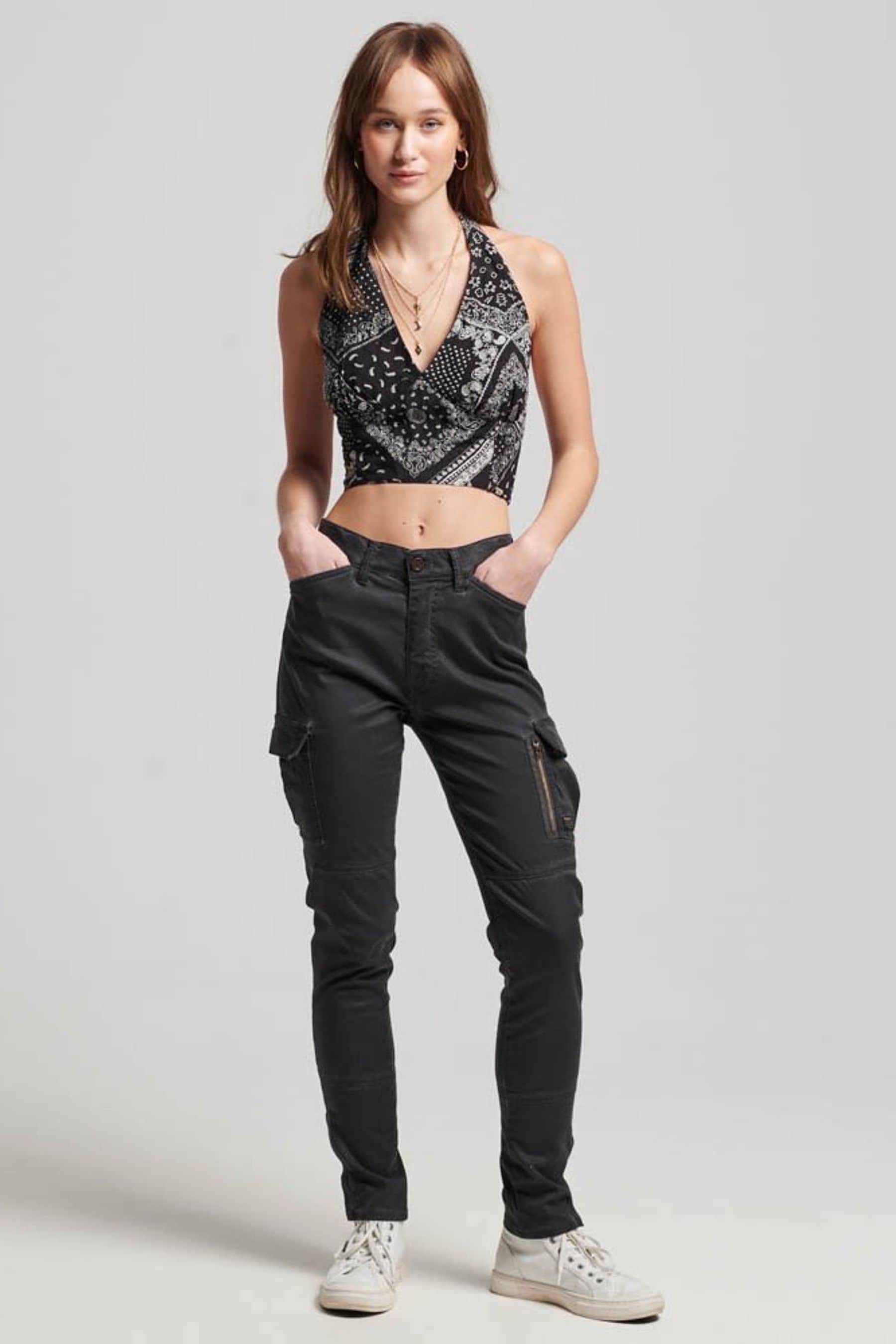 Skinny sales cropped joggers