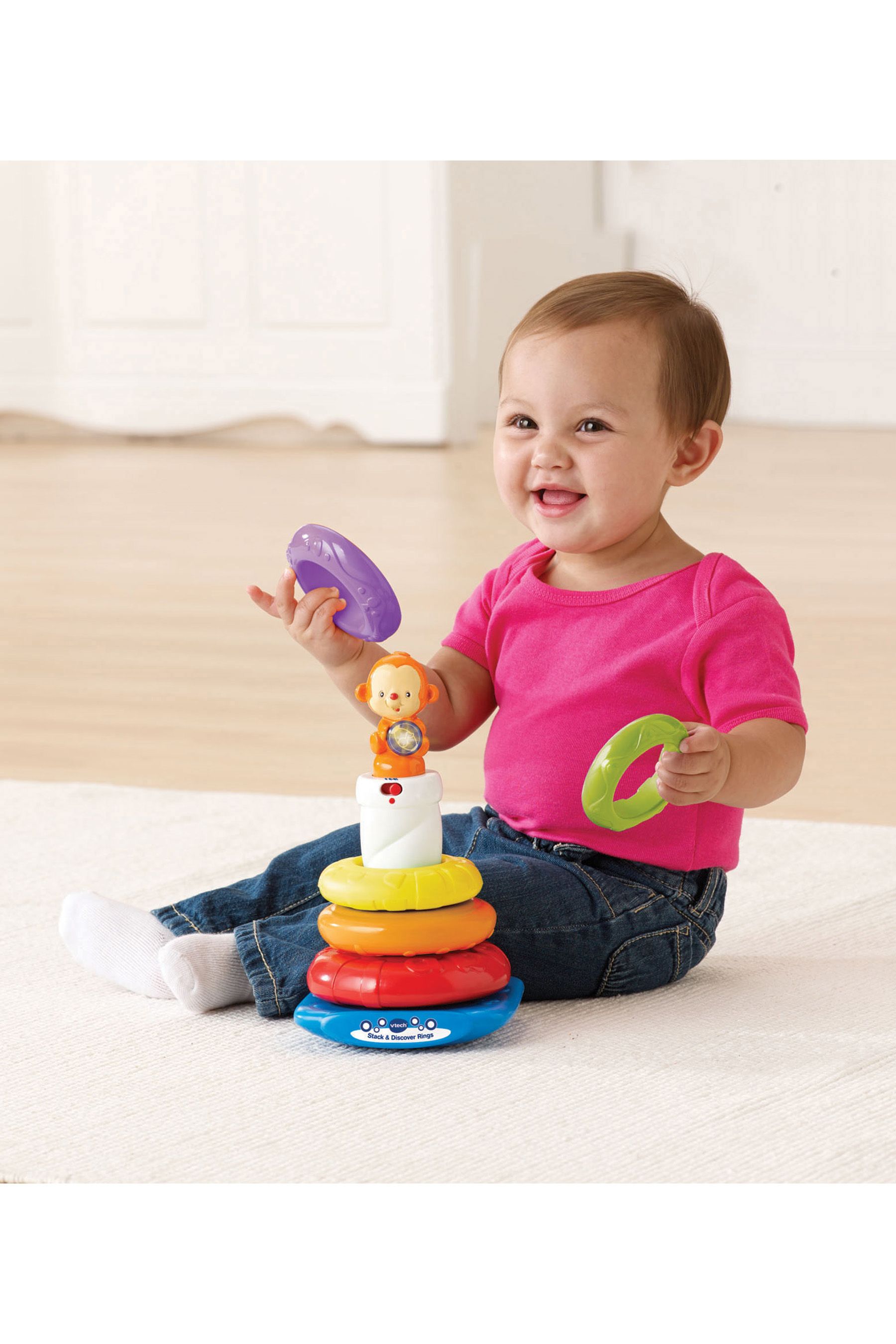 Vtech stack hot sale & discover rings
