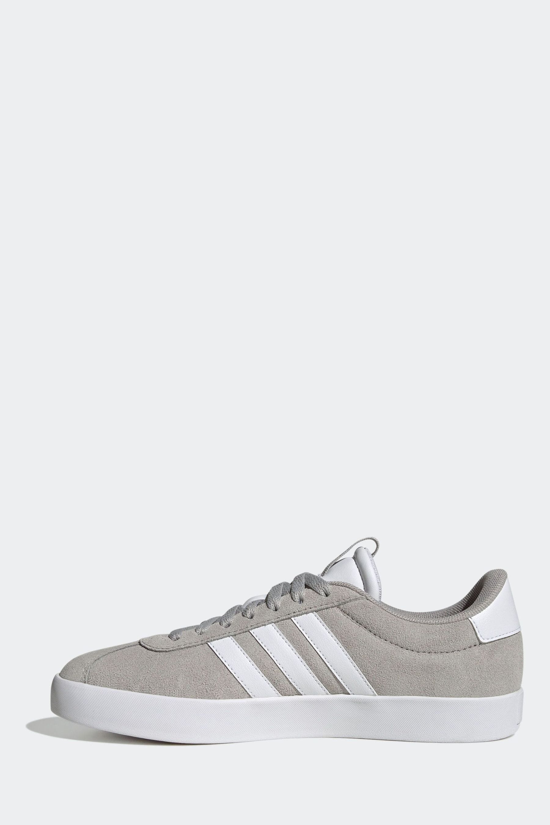 Adidas vl court gris sales