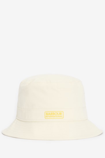 Barbour® International Cream Nortan Drill Sports Bucket Hat