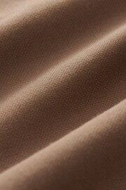 Tan Brown Slim Smart Textured Chino Trousers - Image 9 of 9