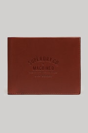 Superdry Brown Leather Wallet In Box - Image 3 of 6