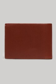 Superdry Brown Leather Wallet In Box - Image 4 of 6