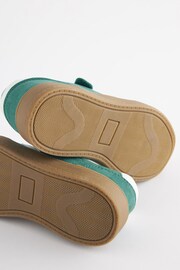 Green Touch Fastening Chevron Shoes - Image 4 of 5