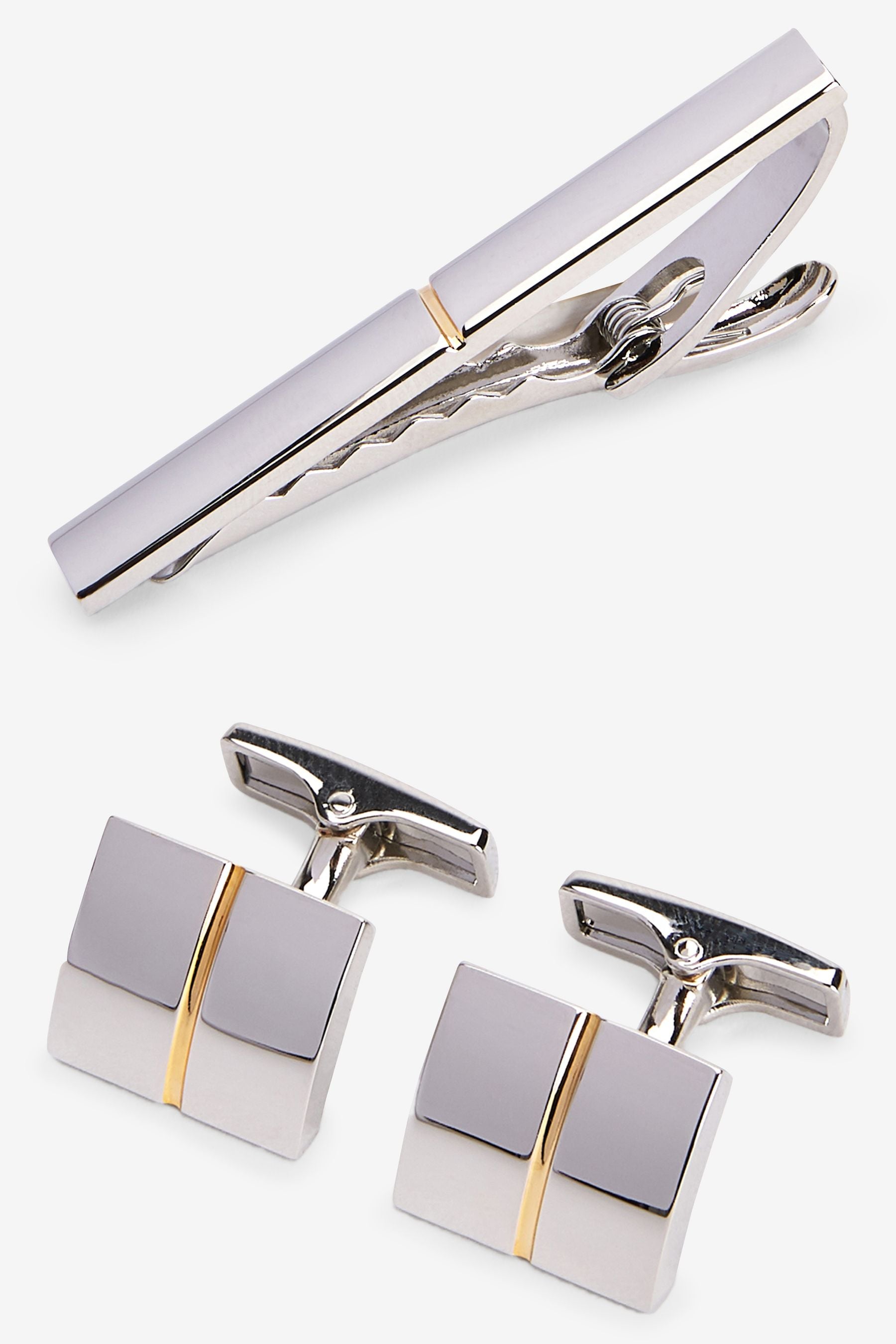 Armani tie clip and cufflink set cheap