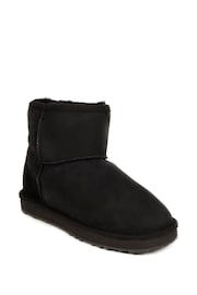 Just Sheepskin™ Black Ladies Mini Classic Boots - Image 3 of 5