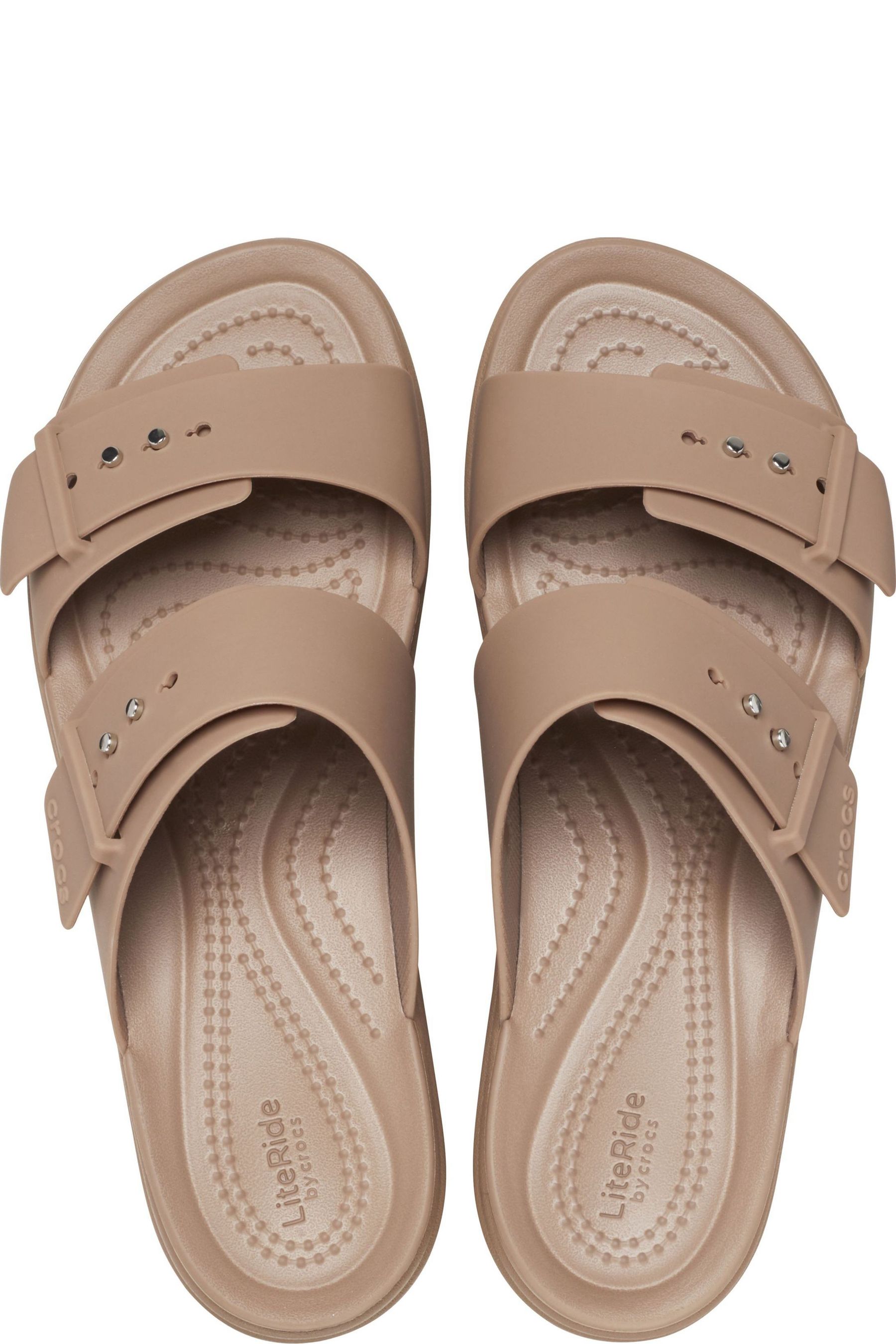 Buy Crocs Brown Brooklyn Buckle Sandals from the Next UK online shop