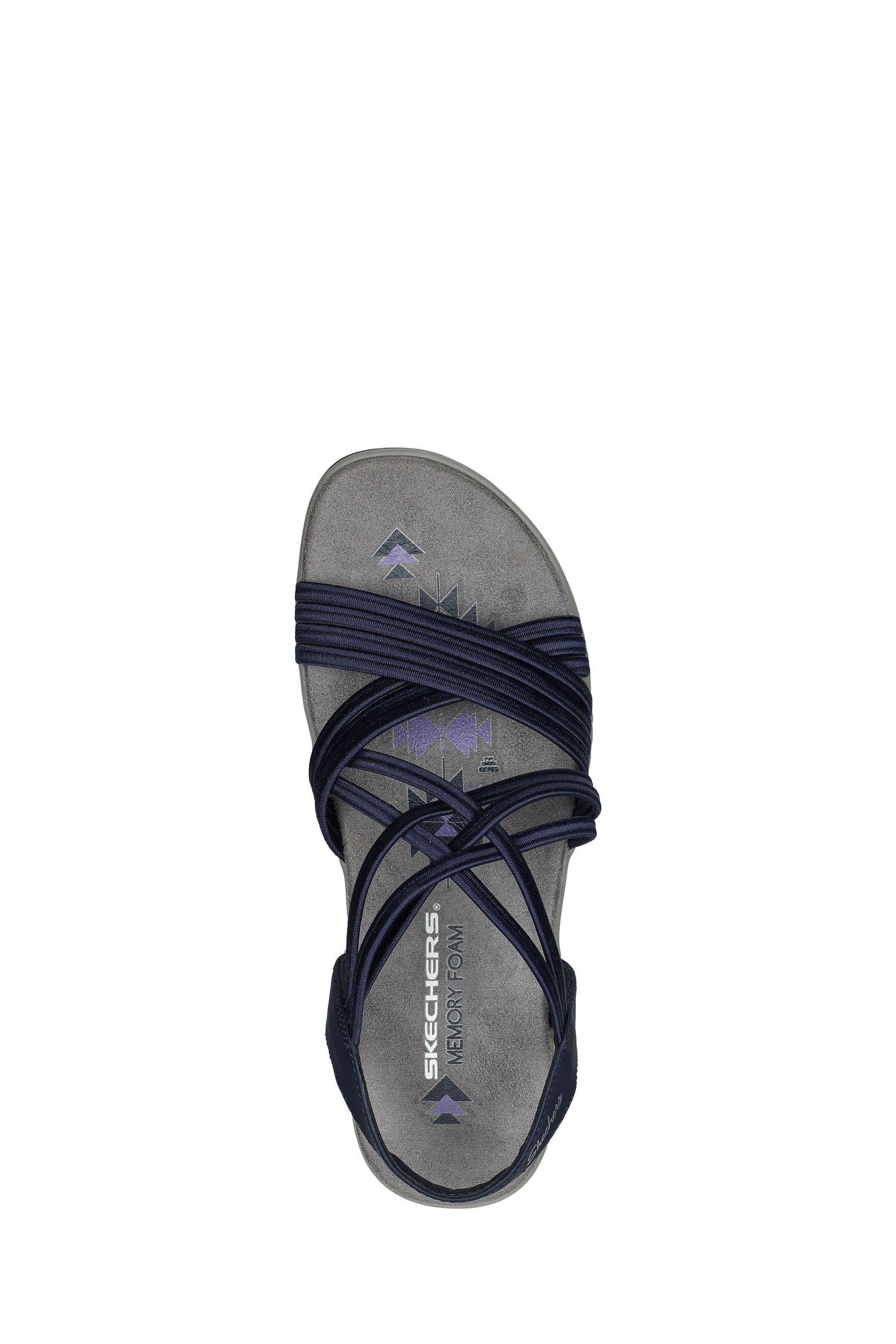 Ladies skechers memory foam sandals top