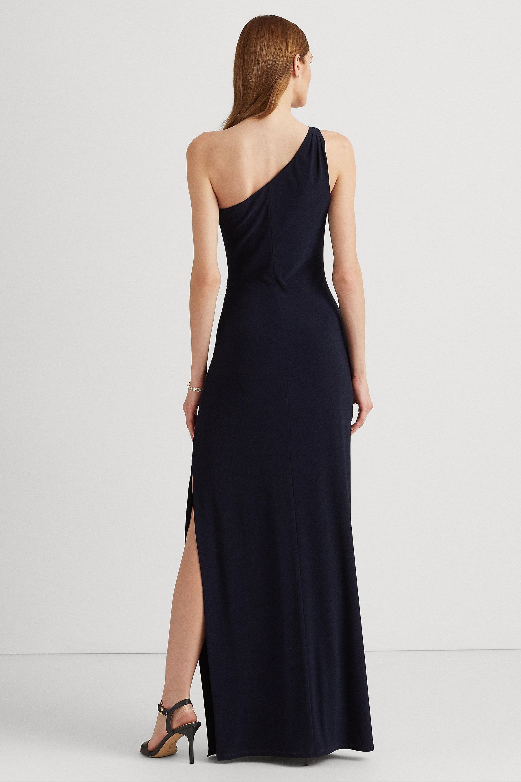 Buy Lauren Ralph Lauren Belina Jersey One Shoulder Gown from Next Malta