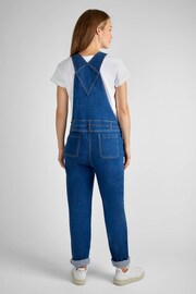 JoJo Maman Bébé Light Wash Boyfriend Maternity Denim Dungarees - Image 1 of 5