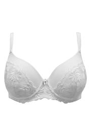 Pour Moi White St Tropez Padded Balcony Bra - Image 3 of 4