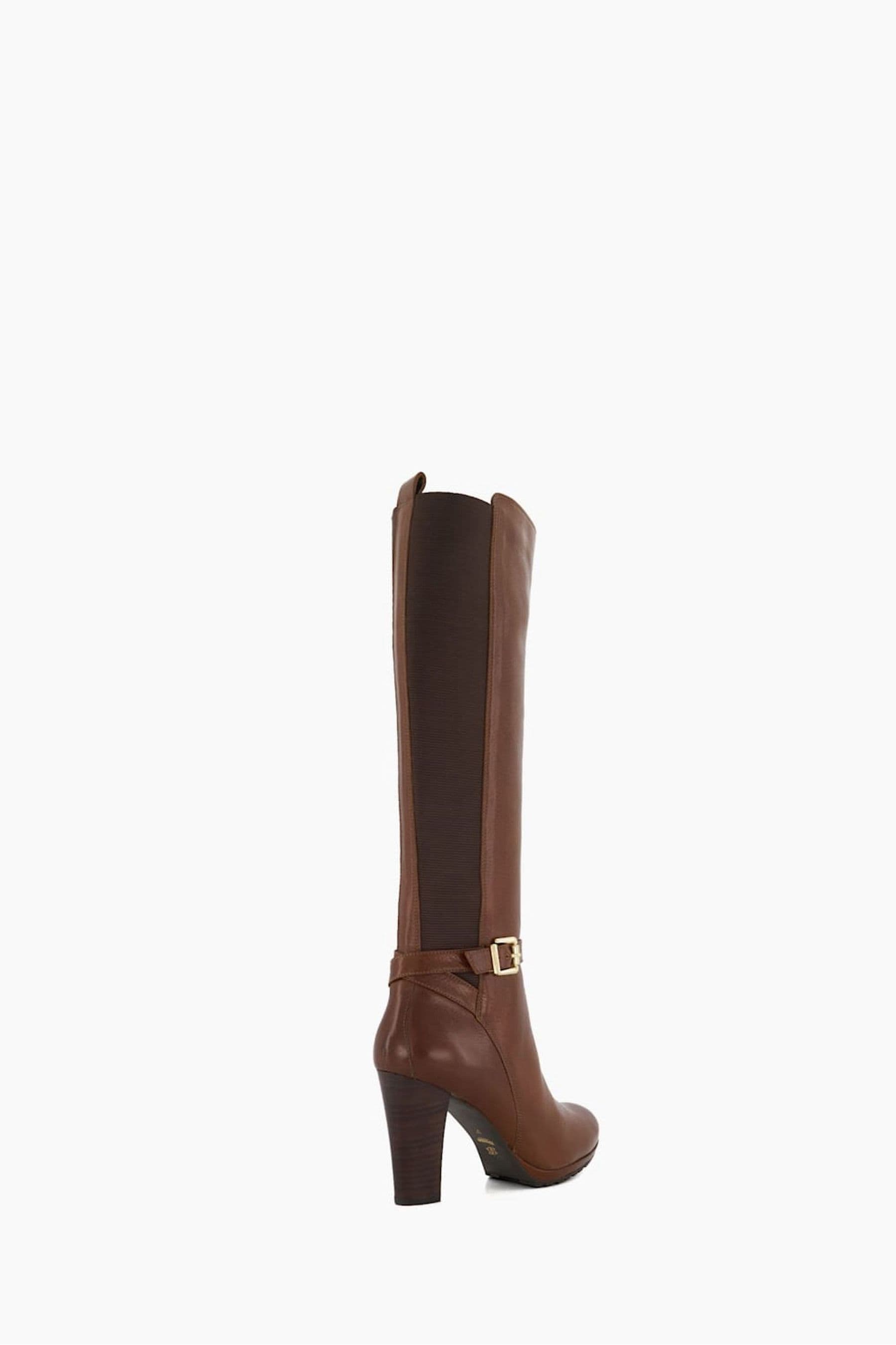 Buy Dune London Sareena Elasticated Knee High Boots from the Next