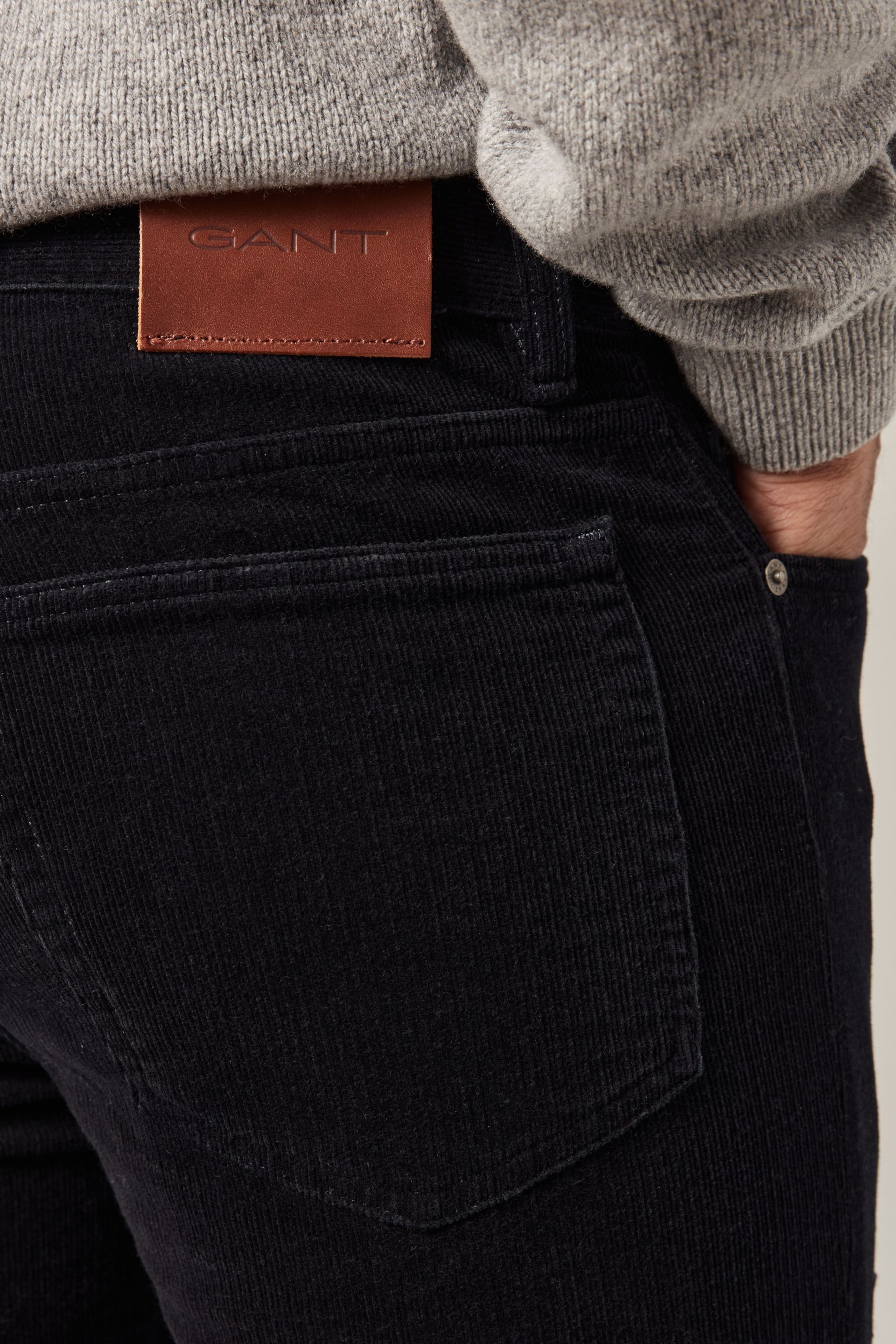 GANT Regular Fit Cord Jeans - Image 3 of 7