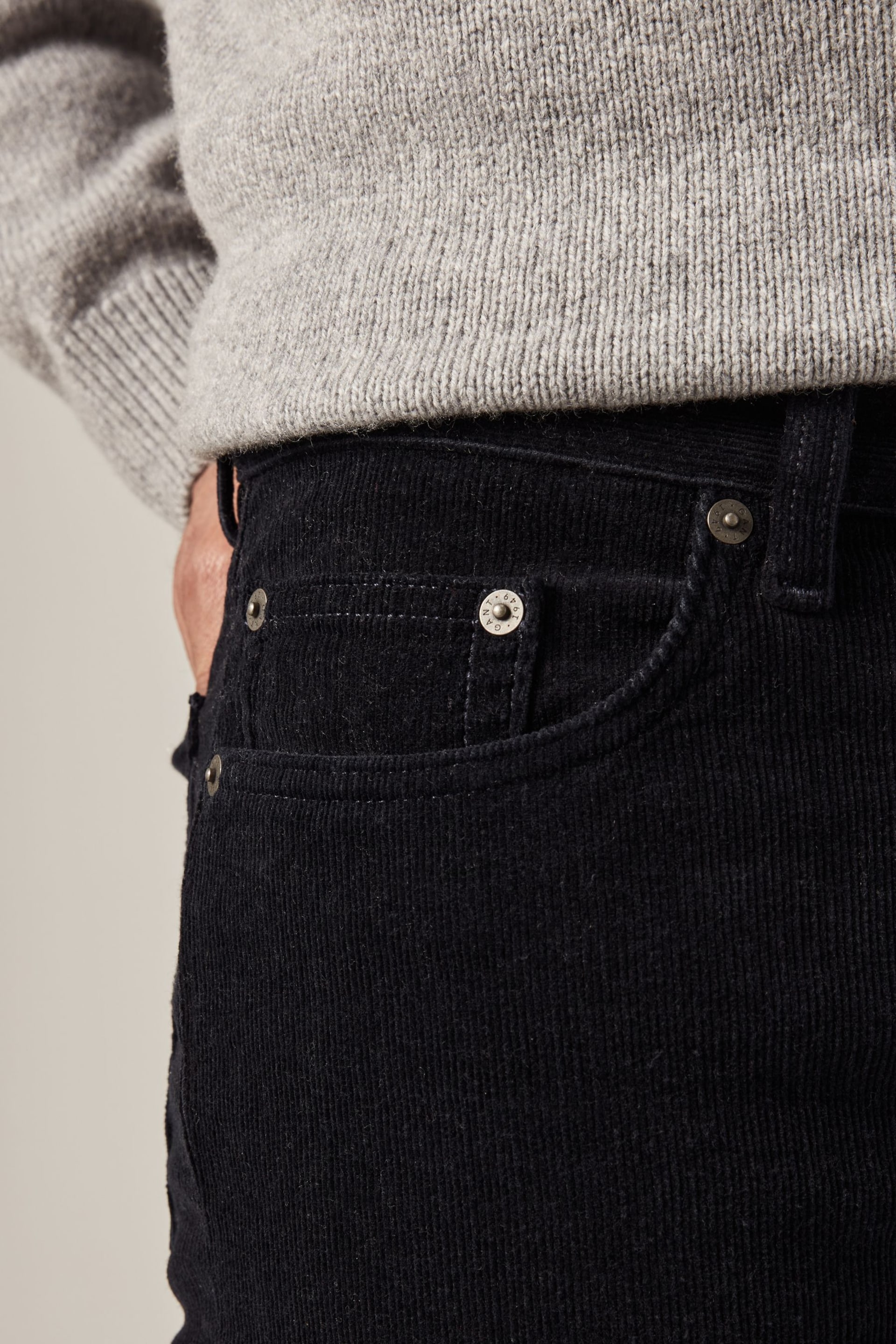 GANT Regular Fit Cord Jeans - Image 4 of 7