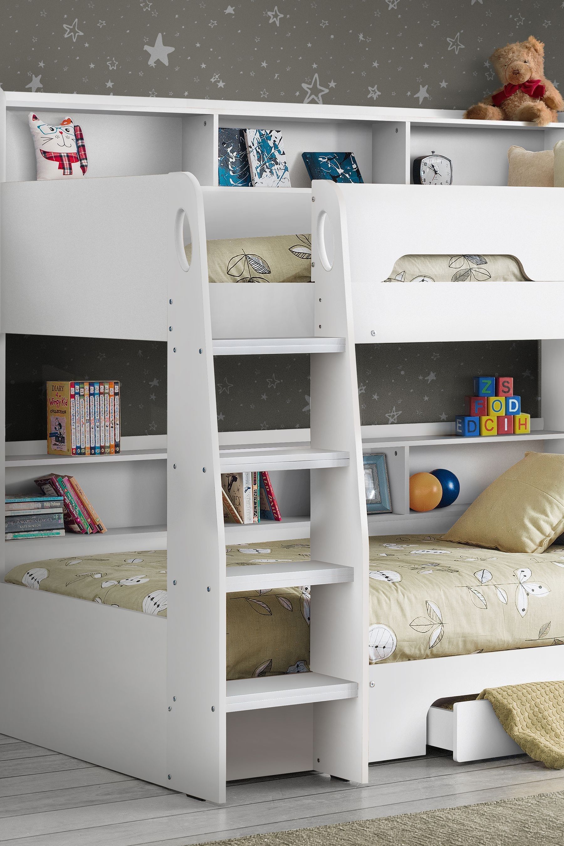 Buy Julian Bowen White Kids Bunk Bed from the Next UK online shop