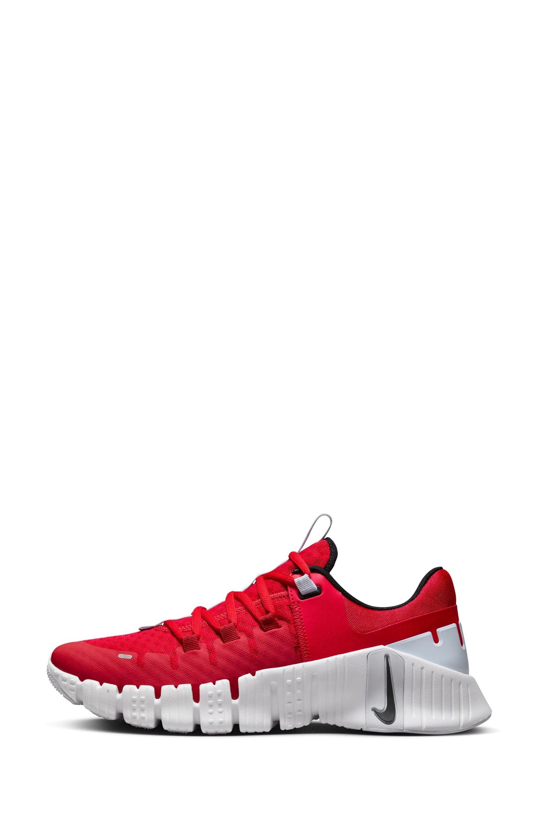 Buy Nike Red Free Metcon 5 Training Trainers from Next Luxembourg