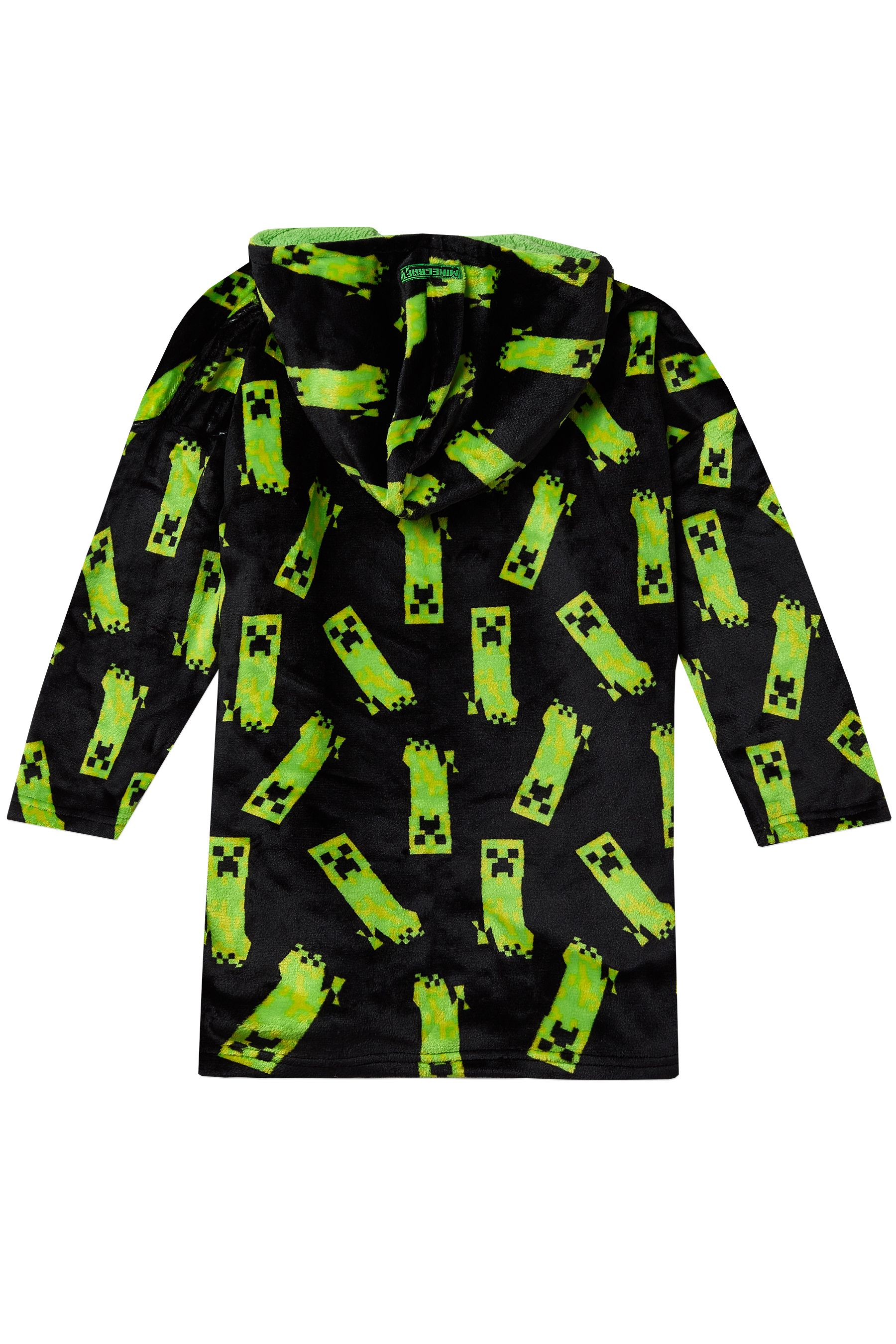 Buy Character Green Minecraft Fleece Lounge Blanket Hoodie from the Next UK online shop