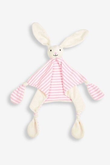 JoJo Maman Bébé Pink Personalised Rabbit Comforter