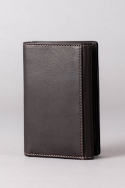 Lakeland Leather Brown Bowston Tri Fold Leather Wallet - Image 2 of 5