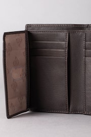 Lakeland Leather Brown Bowston Tri Fold Leather Wallet - Image 4 of 5