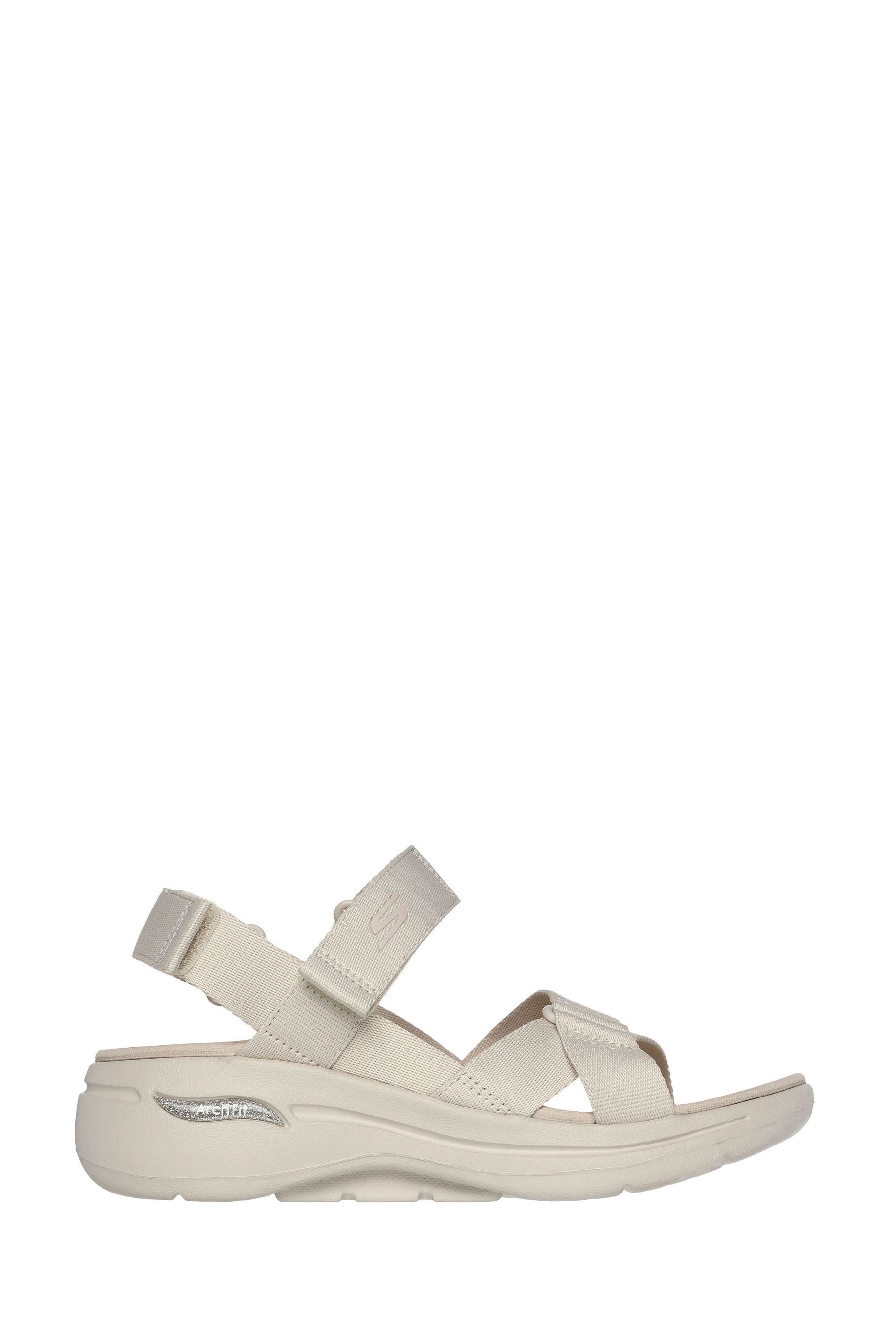 Buy Skechers Natural Go Walk Arch Fit Sandals from Next Oman