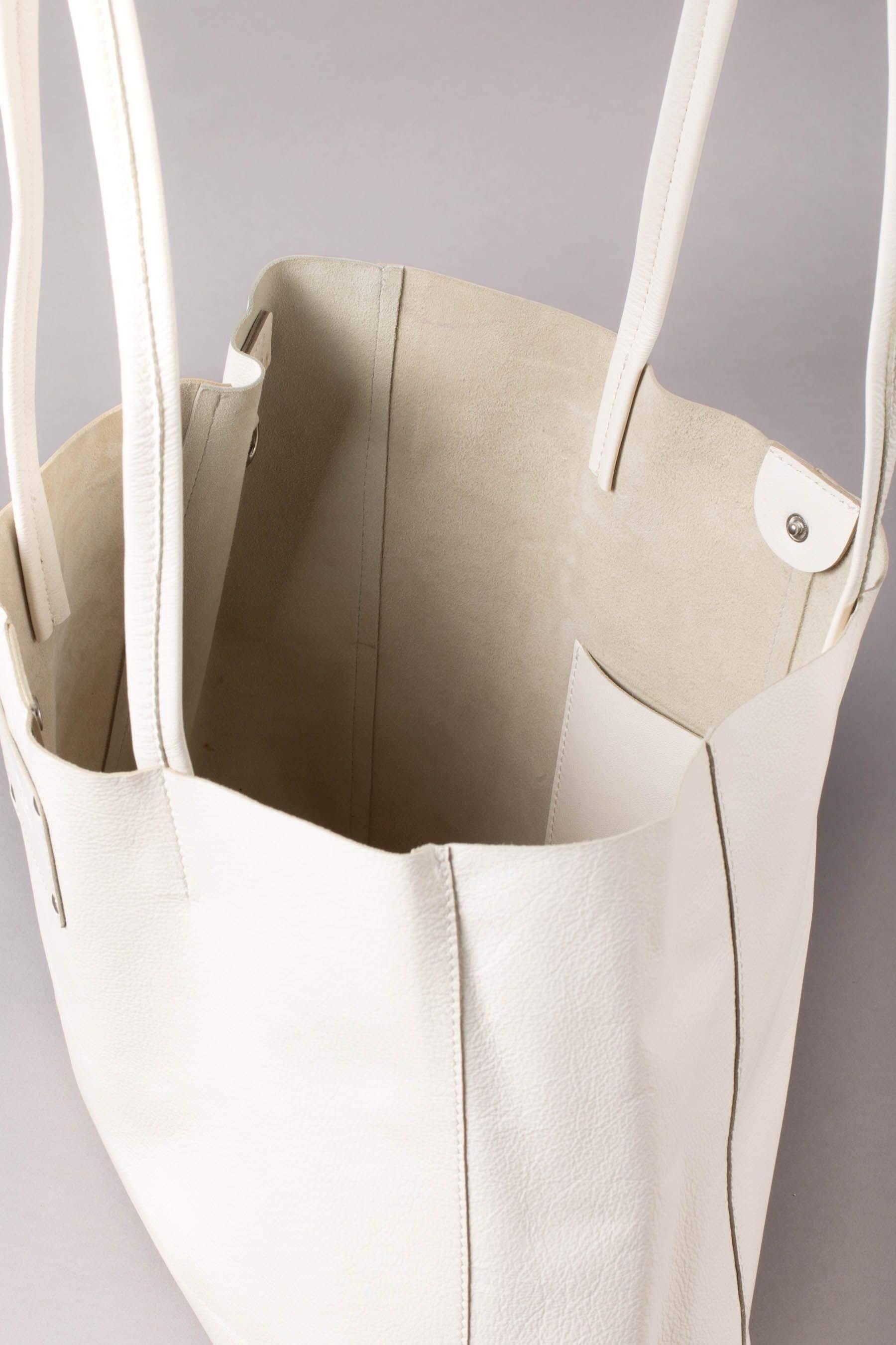 Buy Lakeland Leather Tarn Leather Bucket White Bag from the Next