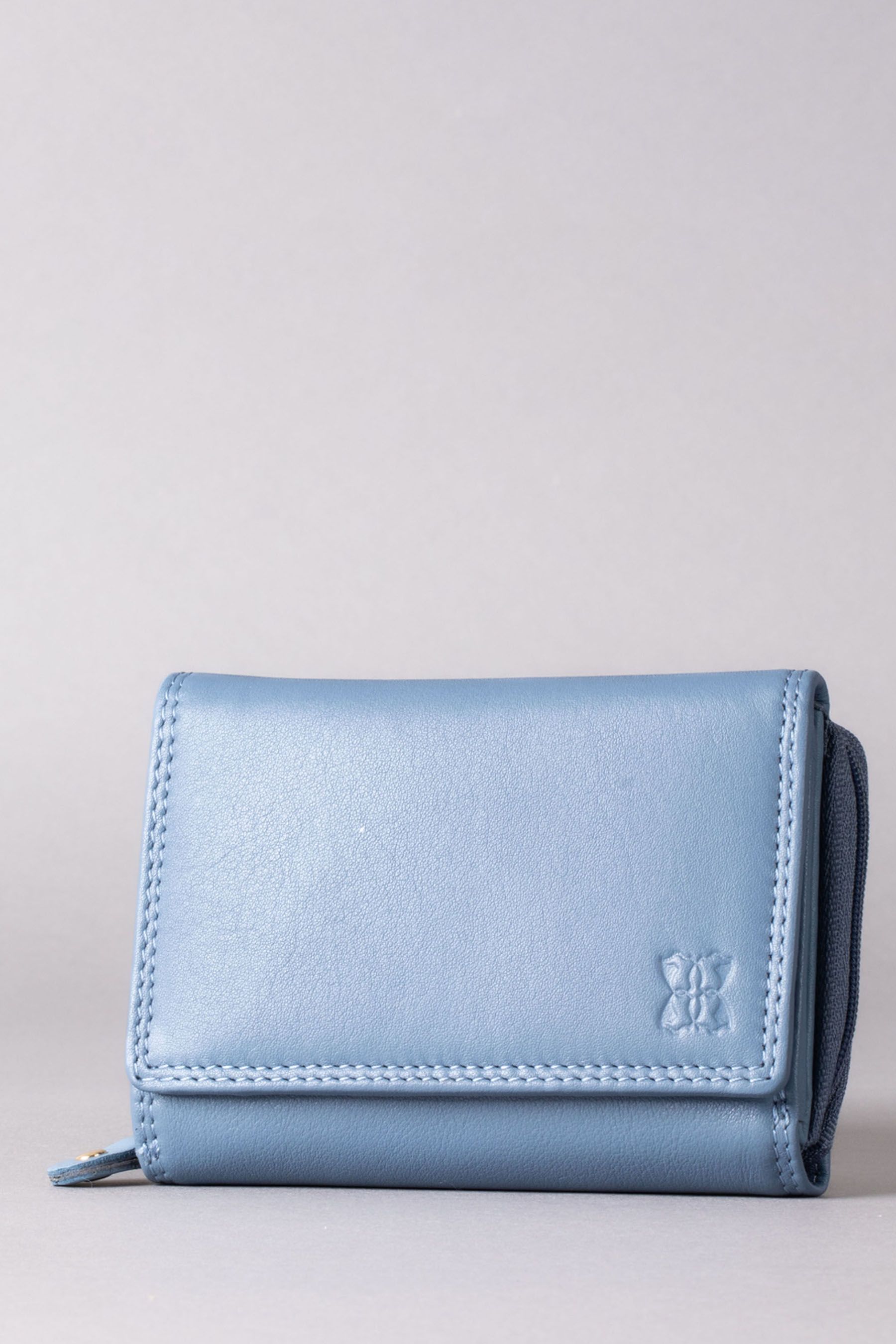 Buy Lakeland Leather Light Blue Small Leather Purse from Next Ireland