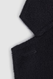 Reiss Navy Flutter Slim Fit Wool Blend Single Breasted Blazer - Image 7 of 7