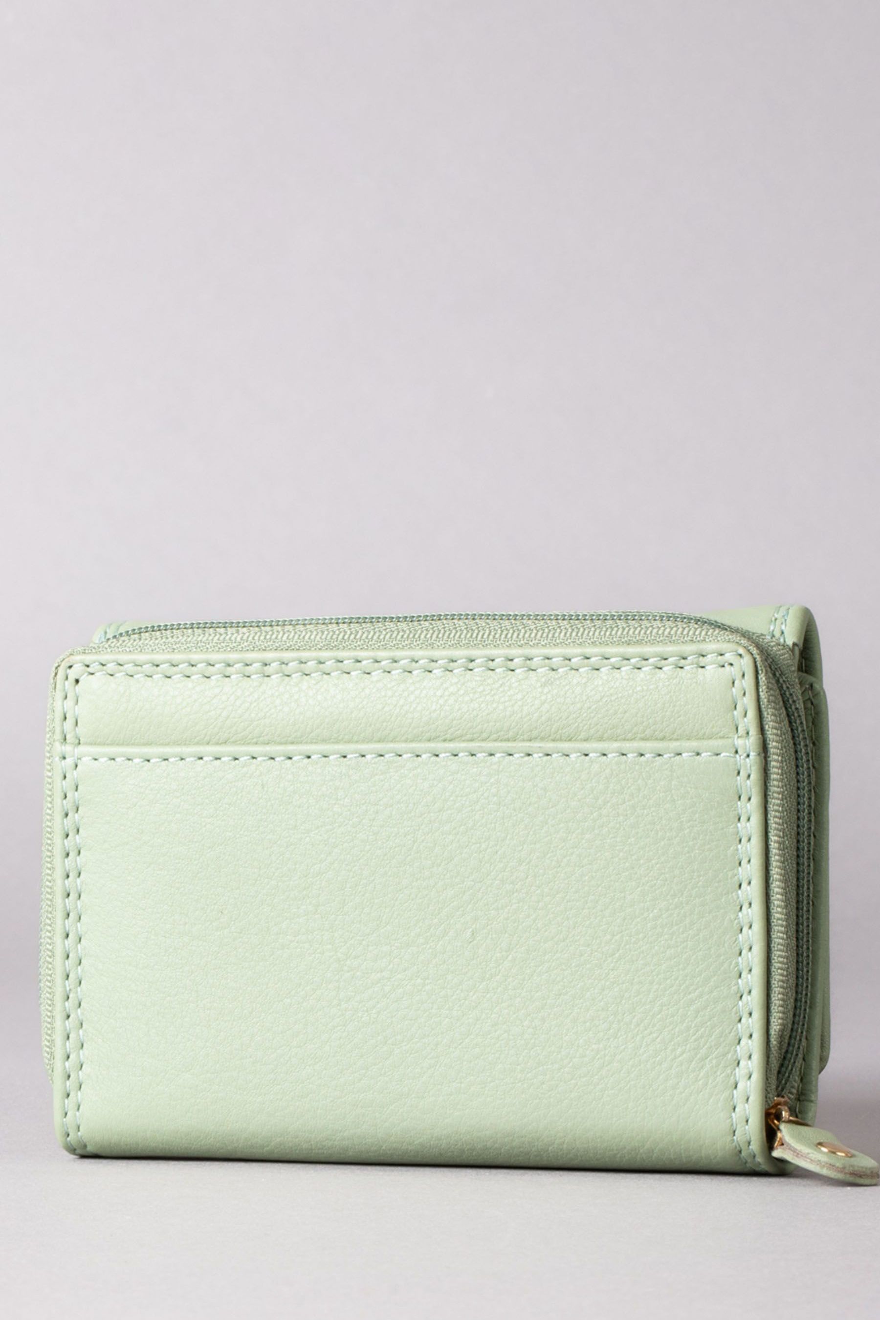 Buy Lakeland Leather Sage Green Small Leather Purse from Next Ireland