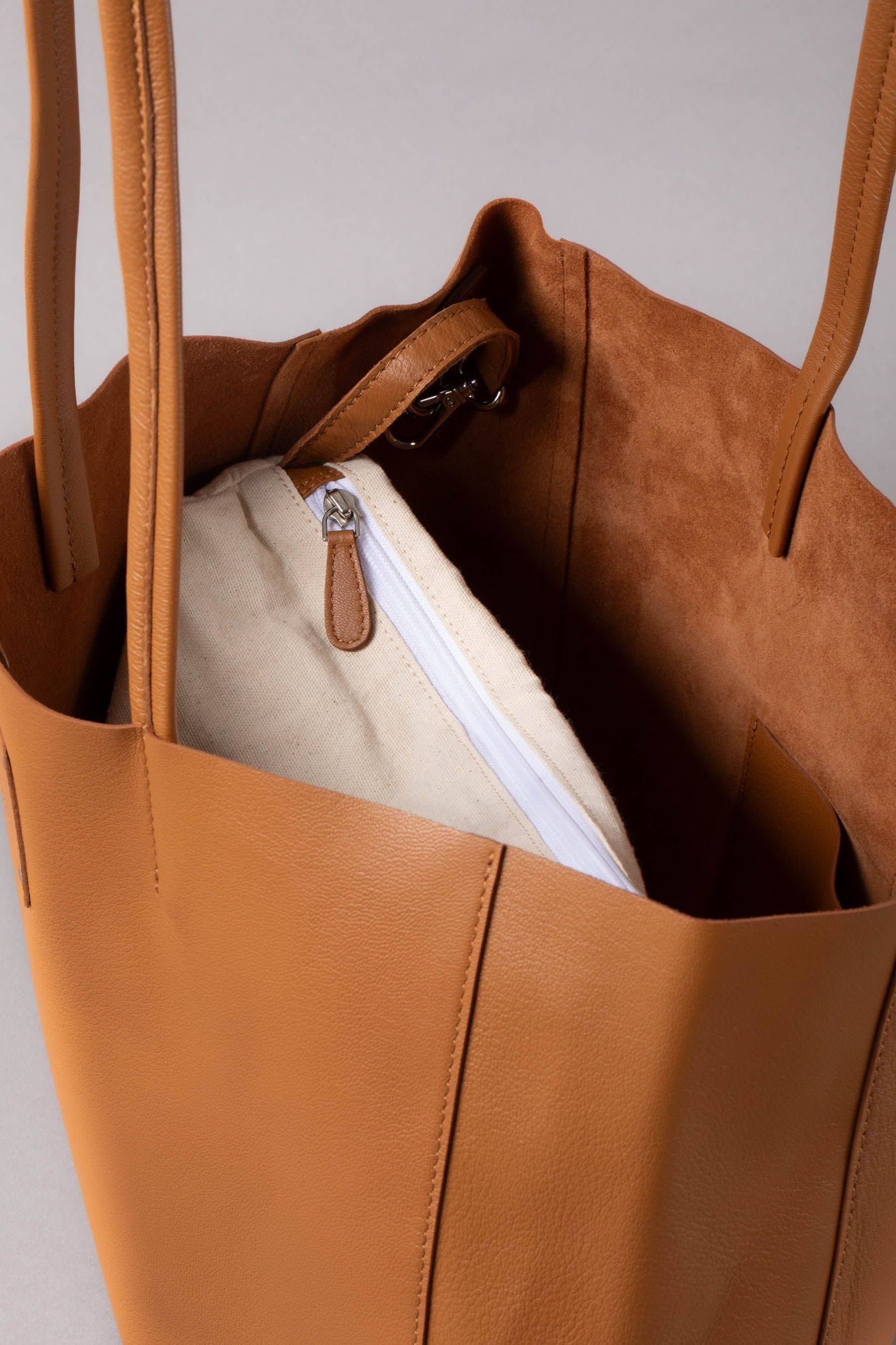 Real leather bucket bag deals