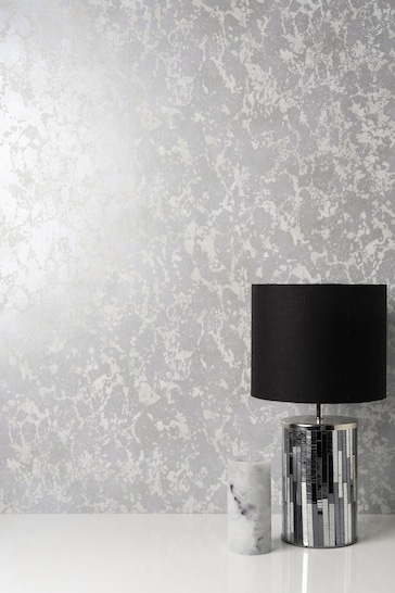 Decorline Silver/Grey Marble Wallpaper