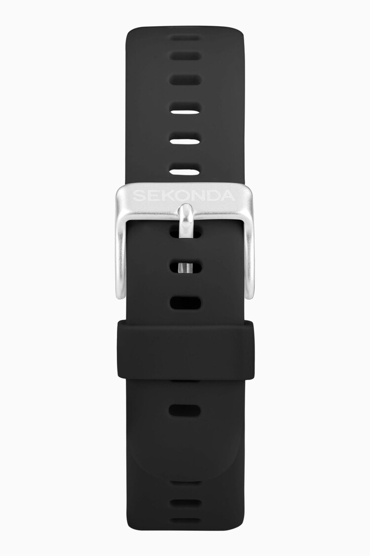 Sekonda Connect Silicone Strap Smart Black Watch - Image 2 of 6