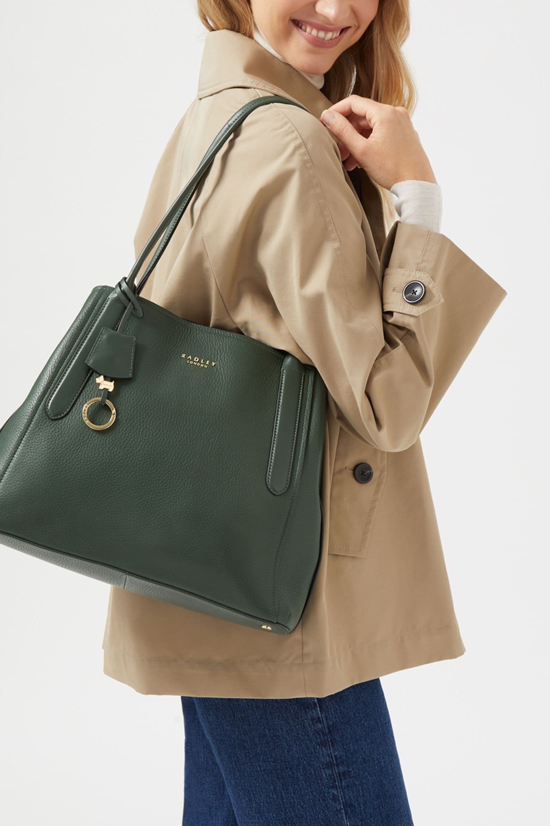 Radley Green Baylis Road 2.0 Medium Ziptop Shoulder Bag
