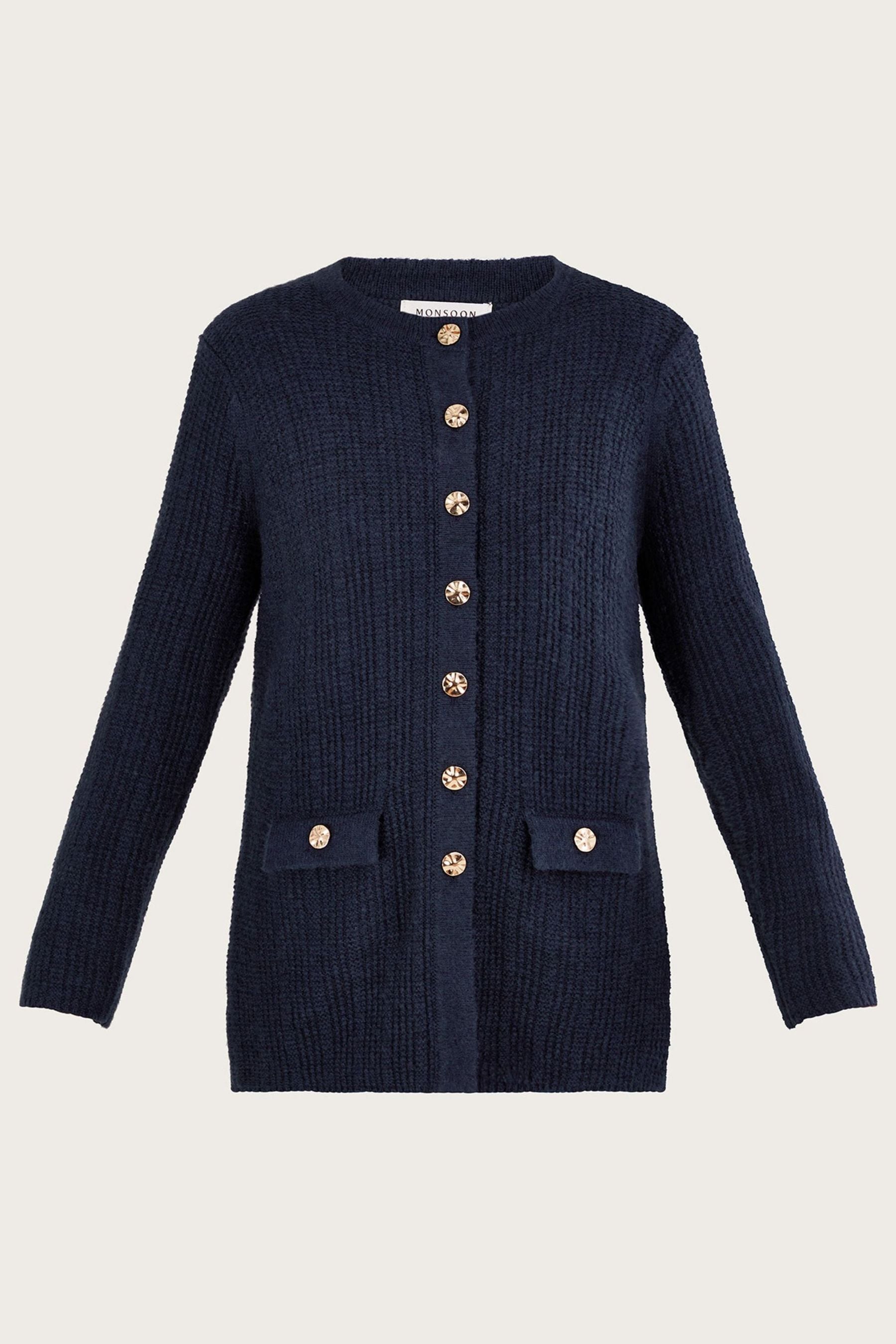Monsoon blue cardigan clearance