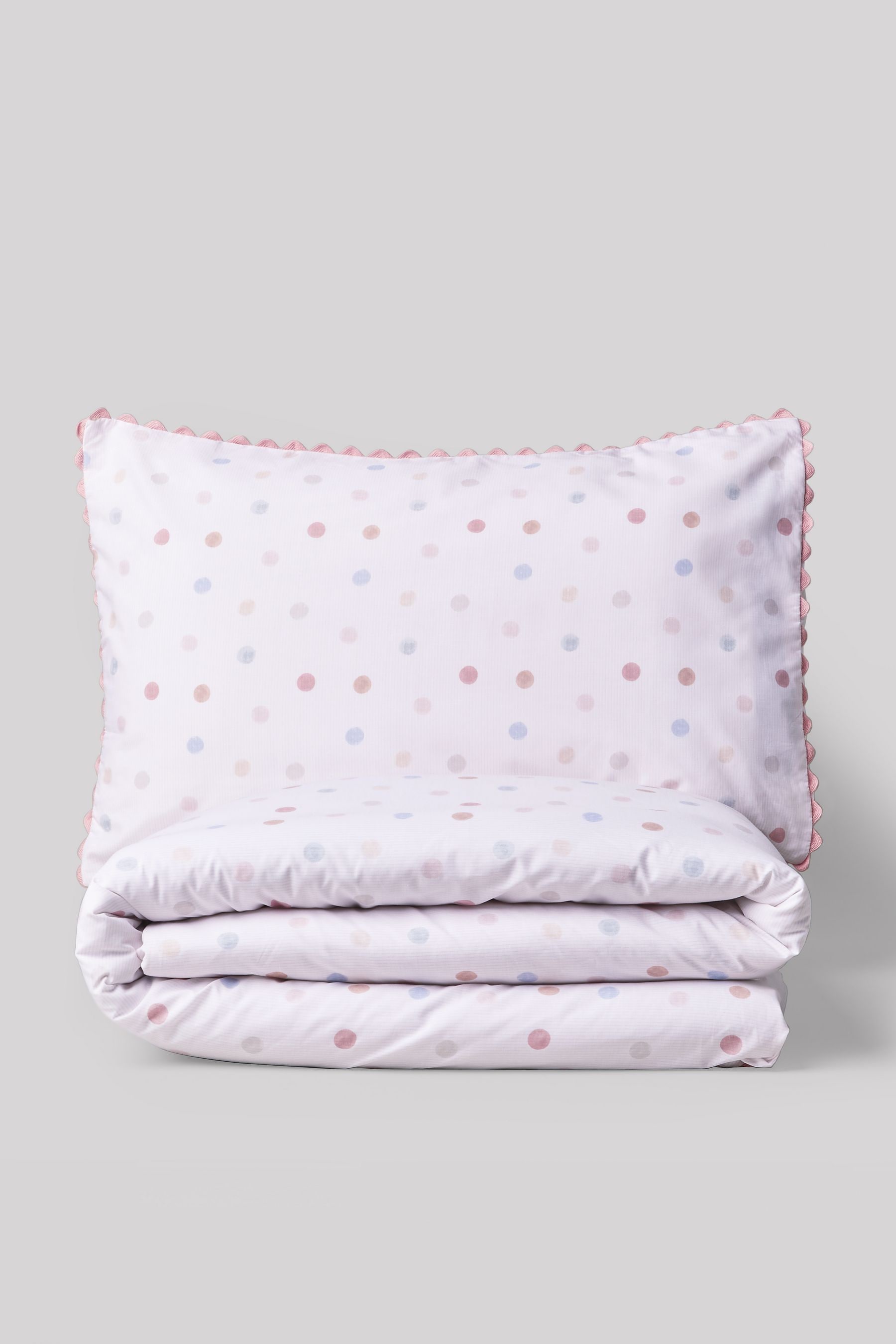 Polka dot pillowcase cheap