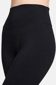 Nike Black One High-Waisted Crop Leggings - Image 3 of 9