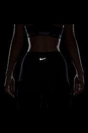 Nike Black One High-Waisted Crop Leggings - Image 8 of 9