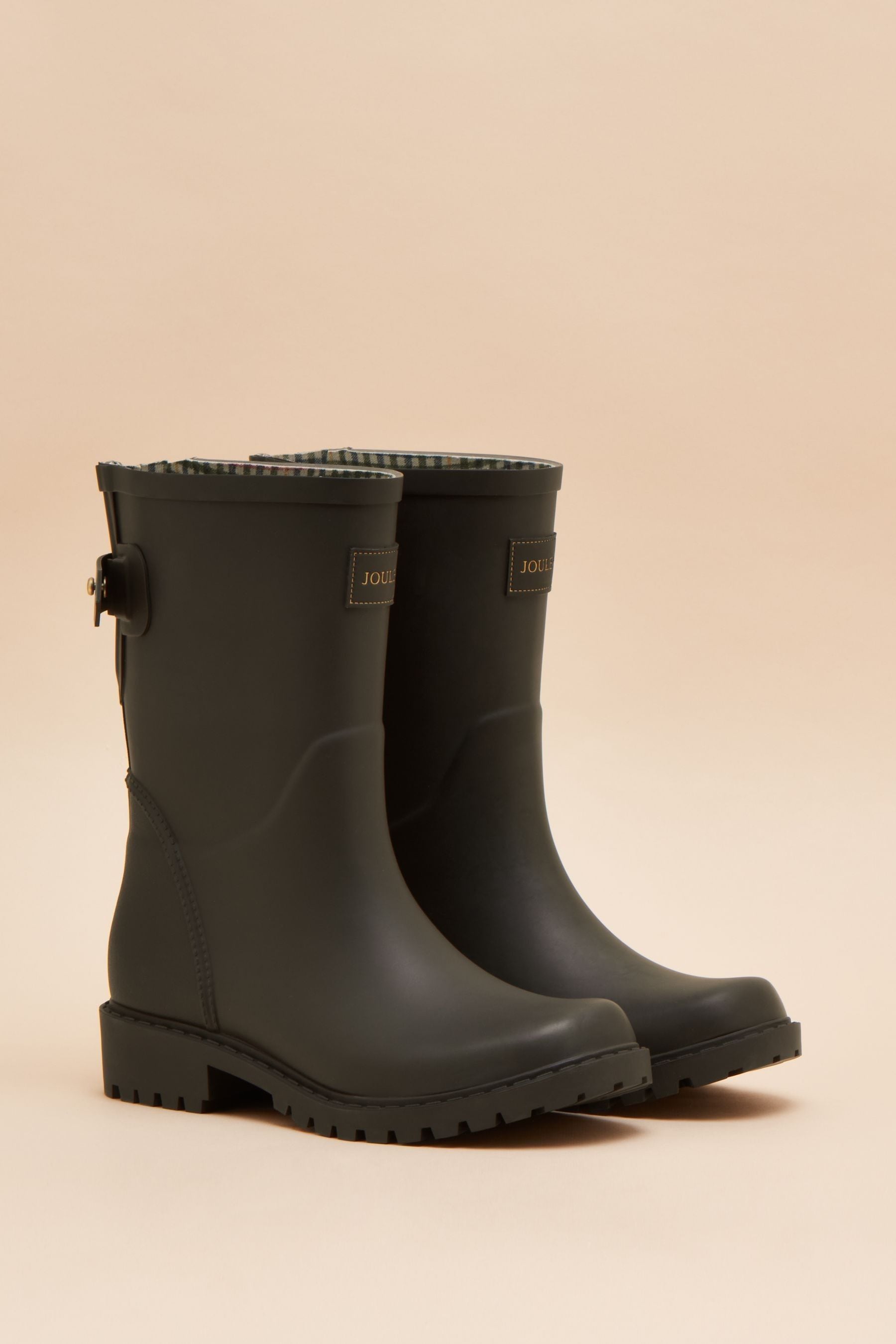 Black mid calf hunter boots hotsell