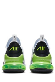 Nike Green/White Air Max 270 Trainers - Image 6 of 10