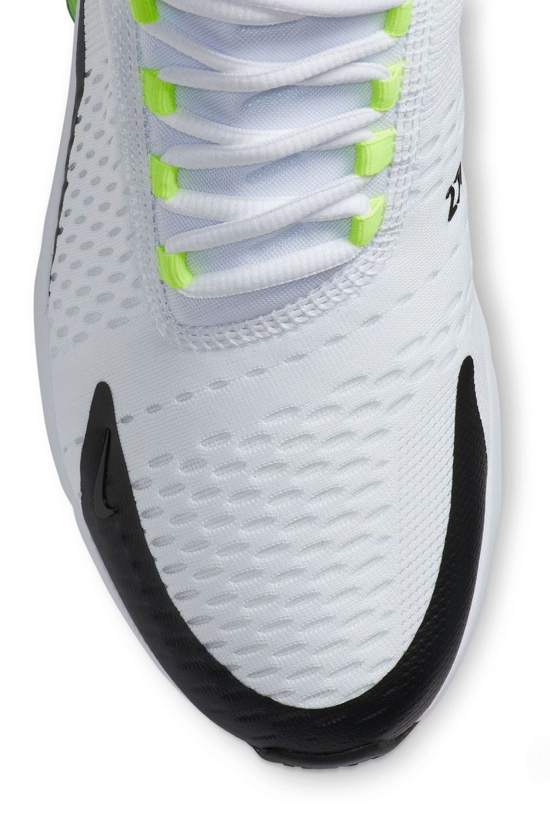 Nike Green/White Air Max 270 Trainers - Image 7 of 10