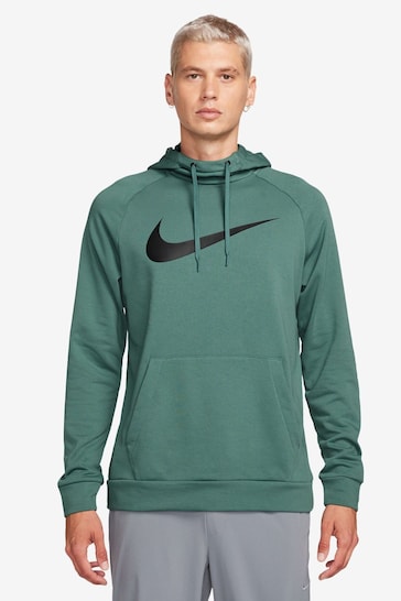 Nike Green Dri-FIT Pullover Hoodie