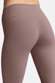 Nike Brown Dri-FIT One High Waisted Leggings - Image 5 of 9