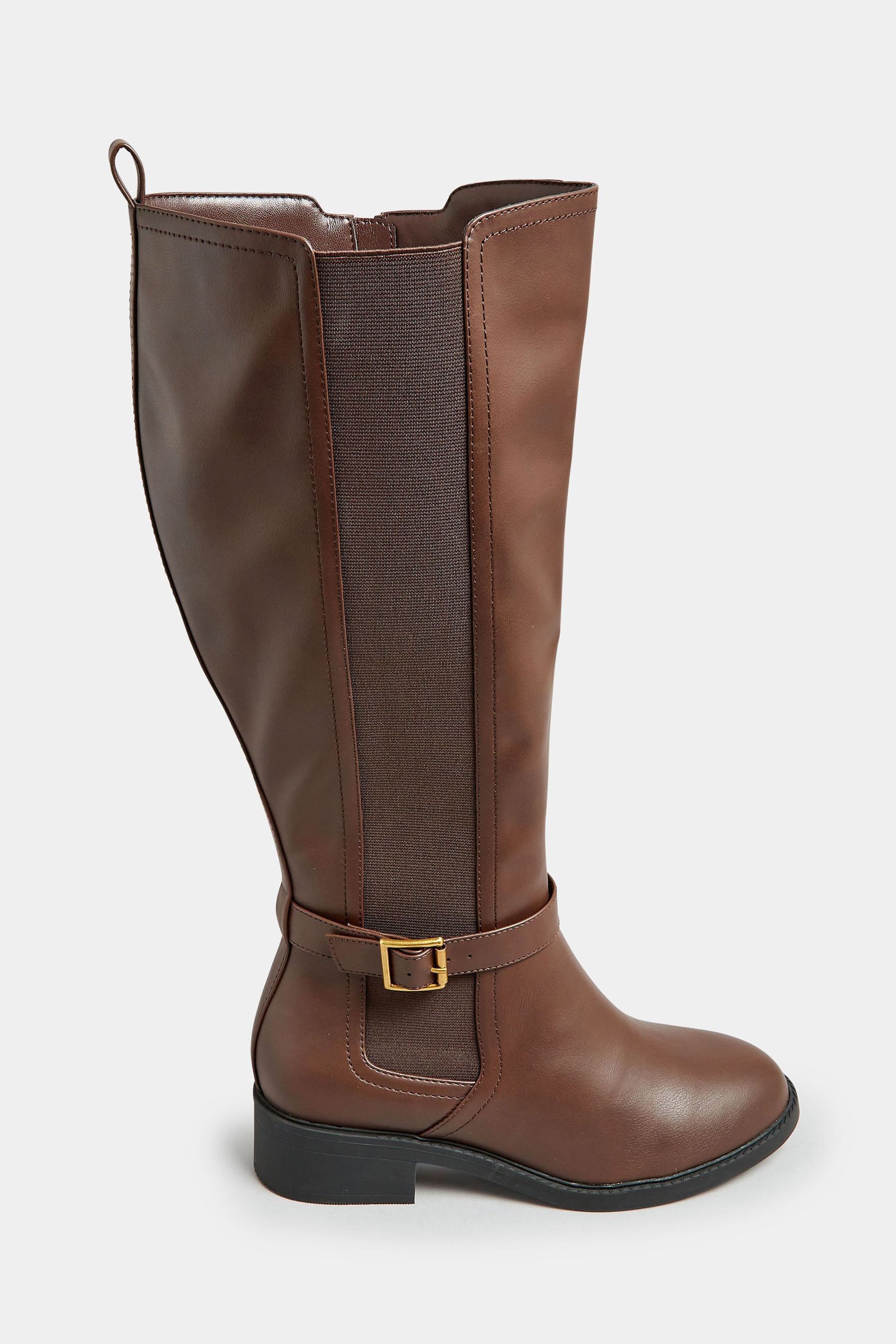 Extra wide knee on sale high boots uk