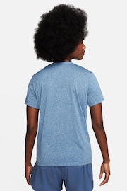 Nike Blue Dri-FIT T-Shirt - Image 3 of 4