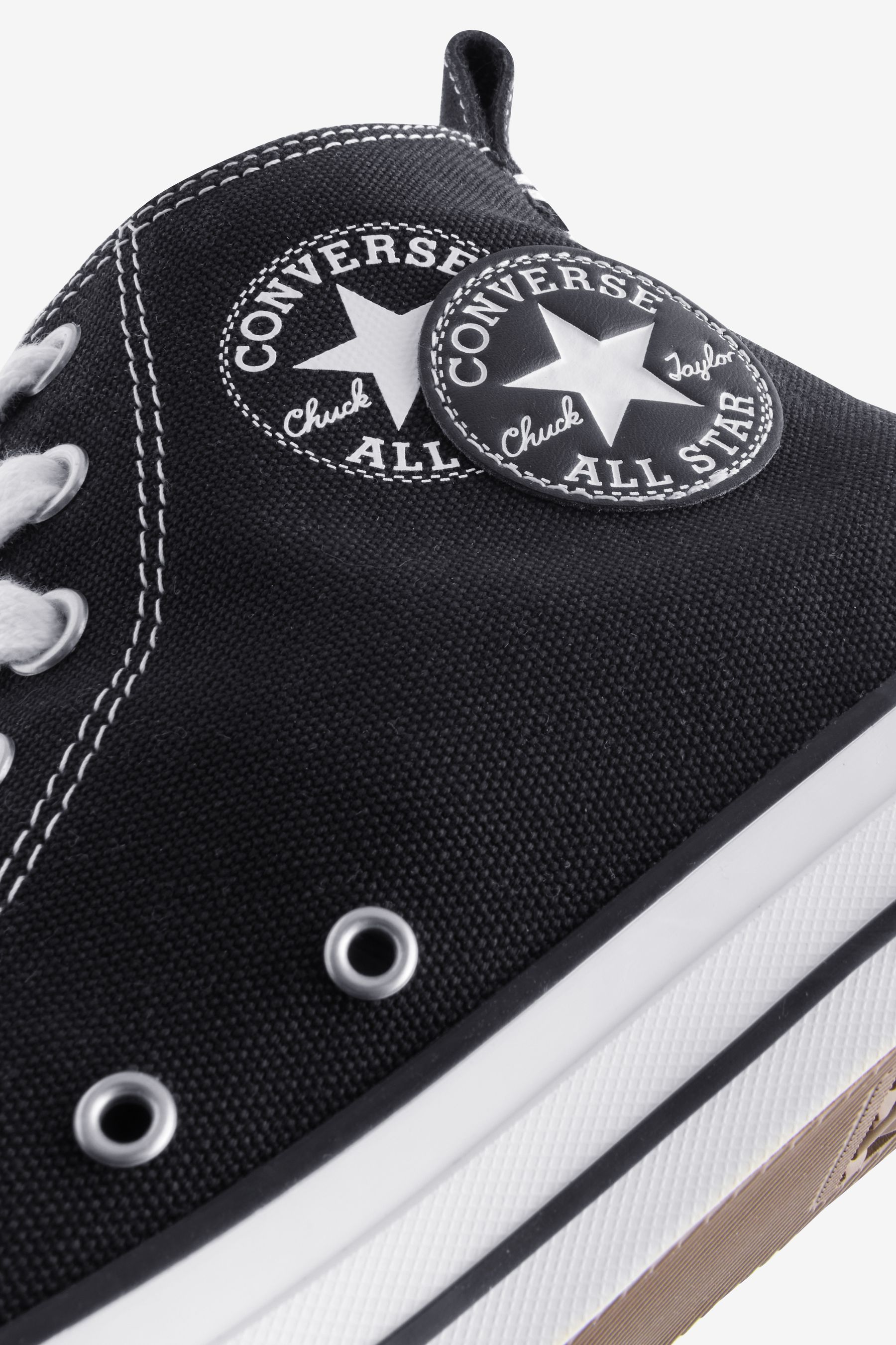 Buy Converse Black Chuck Taylor All Star Wide Trainers from Next Singapore