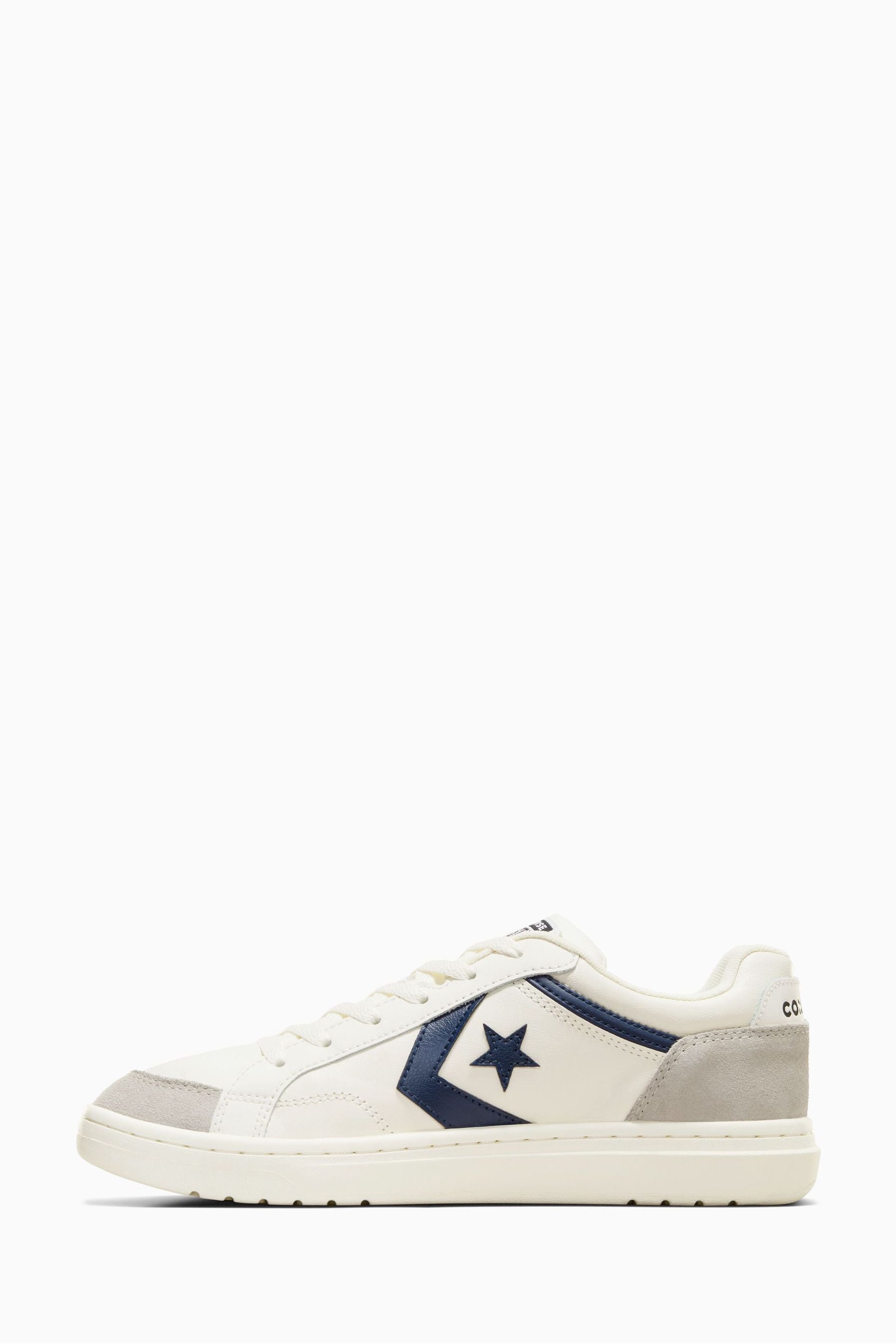 Buy Converse White Black Pro Blaze Classic 90s Trainers from Next Luxembourg