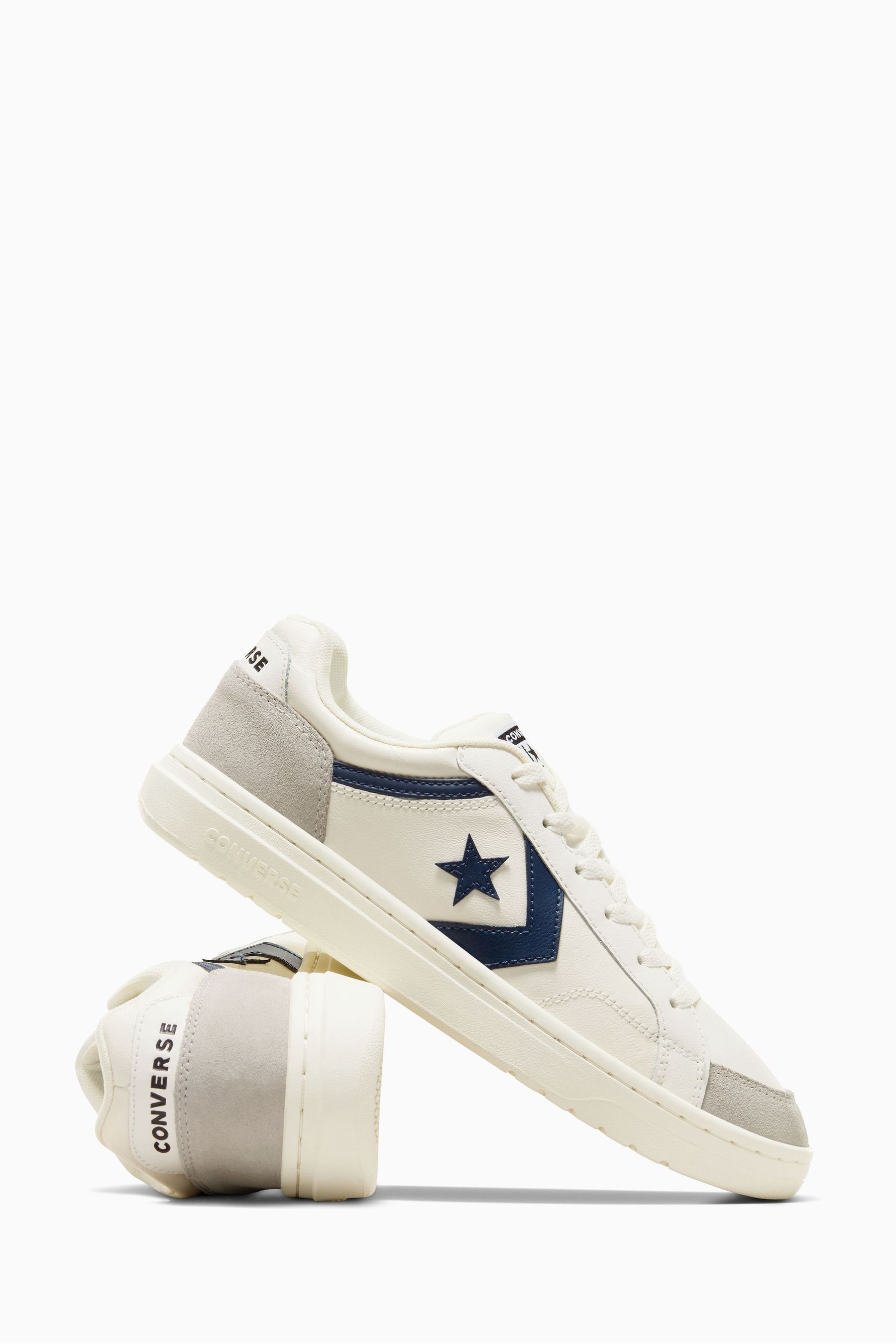 Buy Converse White Black Pro Blaze Classic 90s Trainers from the Next UK online shop