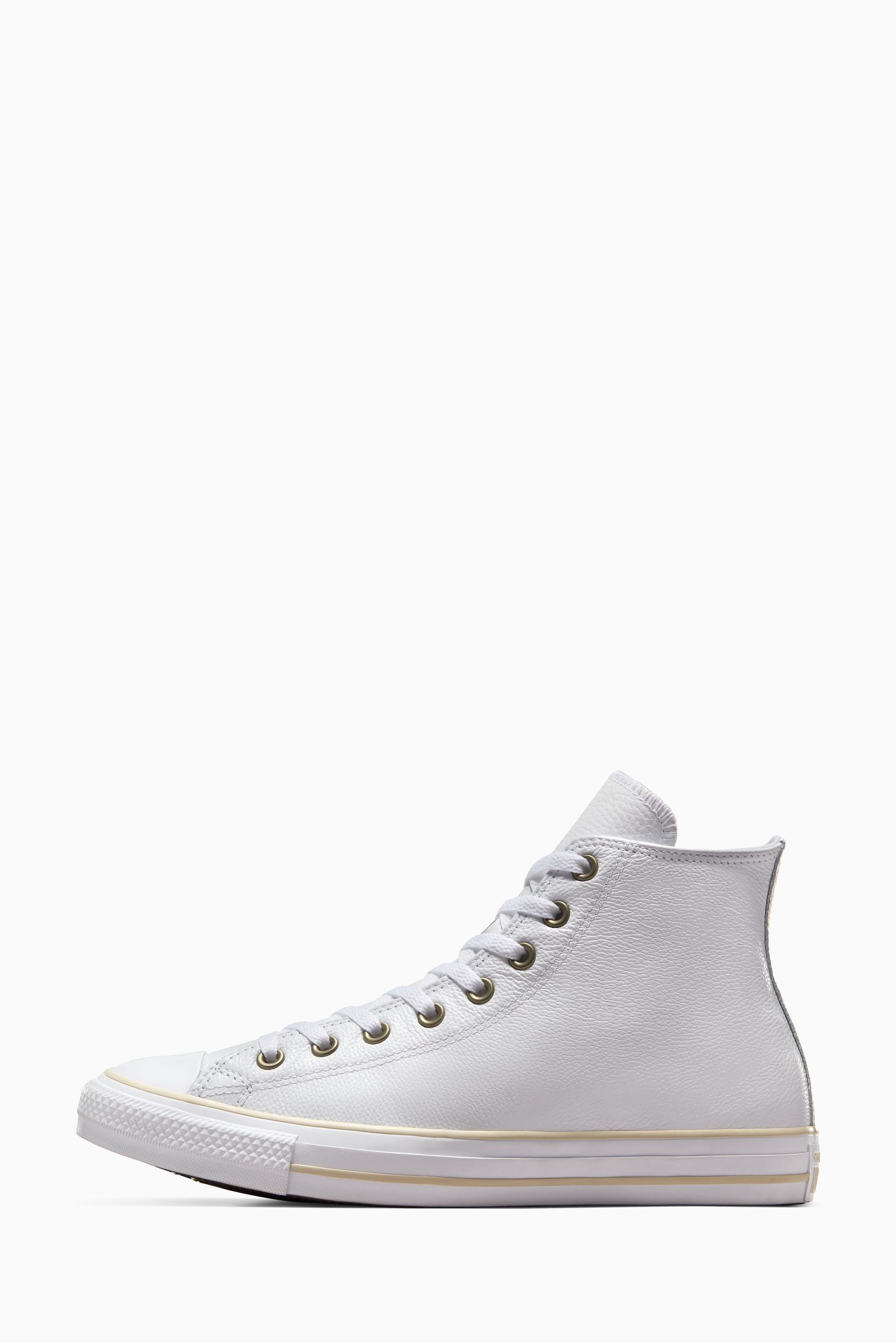 Converse White Chuck Taylor All Star High Top Trainers